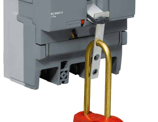 Integrated padlocking facility